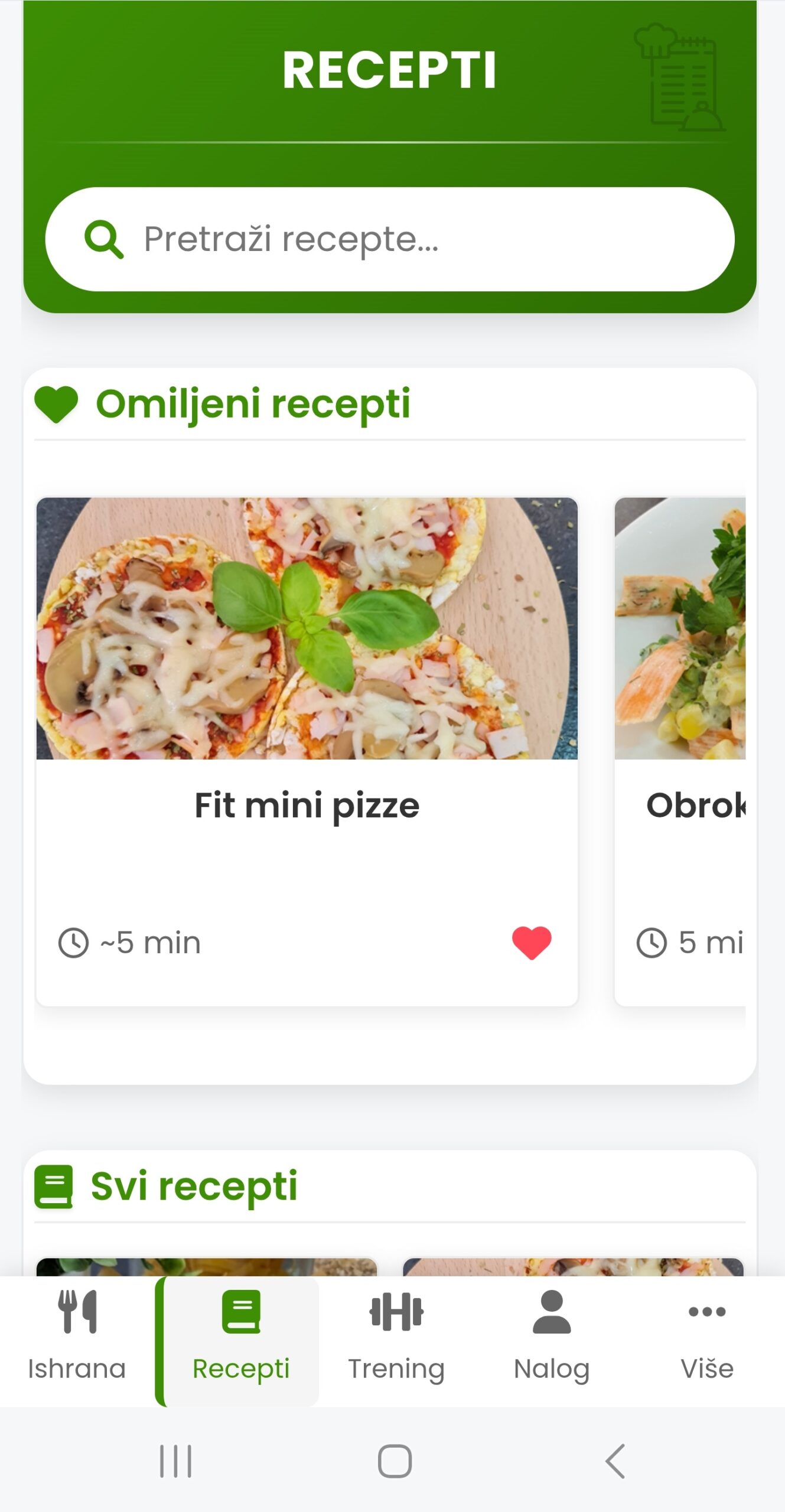Recepti Mobile
